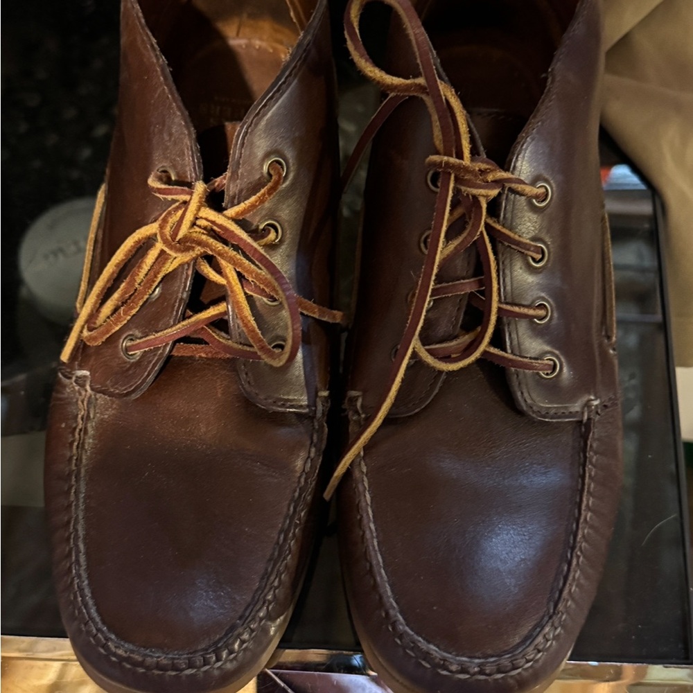 Classic Brooks Brothers Brown Leather Men's Shoes Size 11M